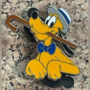 DISNEY PARKS DAPPER DANS BOOSTER PIN Pluto dapper pin